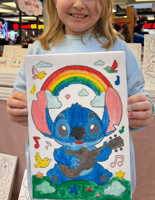 Gitarist Stio Çocuk Ressam Seti - 20 x 30 cm Önçizimli Tuval, 2 Adet Fırça, Palet, Boyalar ve Şövale Gitarist Stio Çocuk Ressam Seti - 20 x 30 cm Önçizimli Tuval, 2 Adet Fırça, Palet, Boyalar ve Şövale