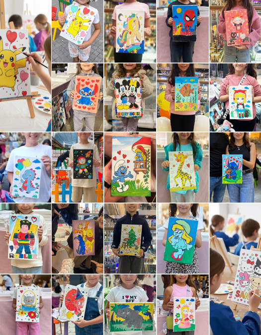 Twiity Ressam Seti - 20 x 30 cm Önçizimli Tuval, 2 Adet Fırça, Palet, Boyalar ve Şövale Twiity Ressam Seti - 20 x 30 cm Önçizimli Tuval, 2 Adet Fırça, Palet, Boyalar ve Şövale