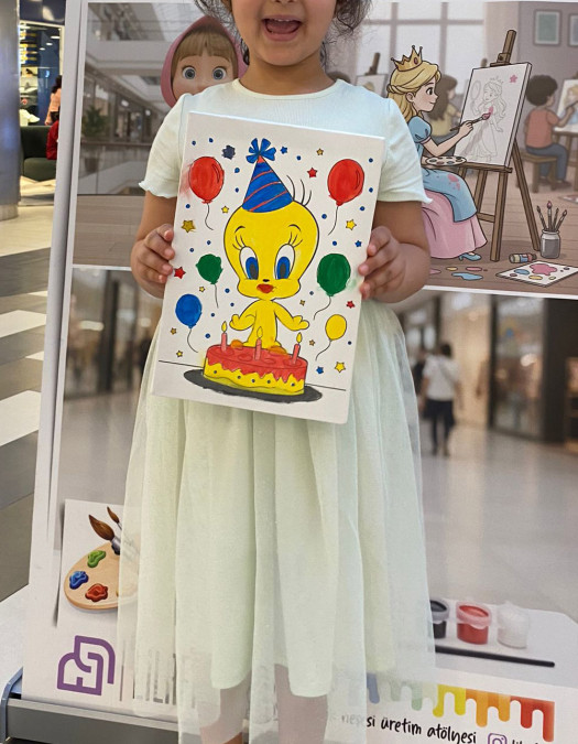 Twiity Ressam Seti - 20 x 30 cm Önçizimli Tuval, 2 Adet Fırça, Palet, Boyalar ve Şövale Twiity Ressam Seti - 20 x 30 cm Önçizimli Tuval, 2 Adet Fırça, Palet, Boyalar ve Şövale