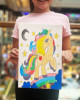 UNICORN Minik Ressam Seti - 20 x 30 cm Önçizimli Tuval, 2 Adet Fırça, Palet ve Boya UNICORN Minik Ressam Seti - 20 x 30 cm Önçizimli Tuval, 2 Adet Fırça, Palet ve Boya