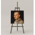 Gazi Mustafa Kemal ATATÜRK Portre Dekoratif Kare Kanvas Tablo