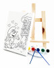Aşık Şirin Ressam Seti - 20 x 30 cm Önçizimli Tuval, 2 Adet Fırça, Palet, Boyalar ve Şövale Aşık Şirin Ressam Seti - 20 x 30 cm Önçizimli Tuval, 2 Adet Fırça, Palet, Boyalar ve Şövale