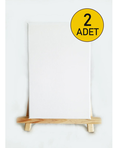 LilaFil Kaliteli Boş Tuval 20 x 30 cm - 2 ADET