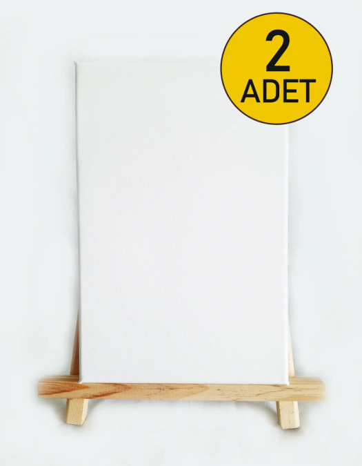 LilaFil Kaliteli Boş Tuval 20 x 30 cm - 2 ADET LilaFil Kaliteli Boş Tuval 20 x 30 cm - 2 ADET