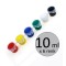 6'lı Tüp Akrilik Boya - 10 ml x 6 Renk  