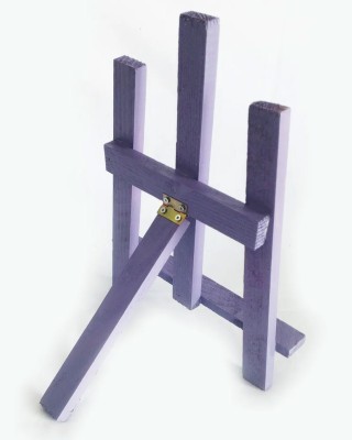 Eflatun Masaüstü Mini Şövale - Çocuk Resim Sehpası