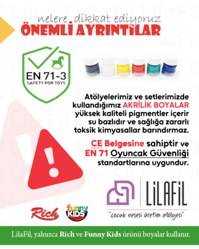 6'lı Sıralı Tüp Akrilik Boya - 15 ml x 6 Renk 6'lı Sıralı Tüp Akrilik Boya - 15 ml x 6 Renk
