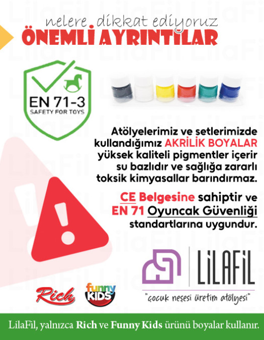 6'lı Sıralı Tüp Akrilik Boya - 25 ml x 6 Renk 6'lı Sıralı Tüp Akrilik Boya - 25 ml x 6 Renk